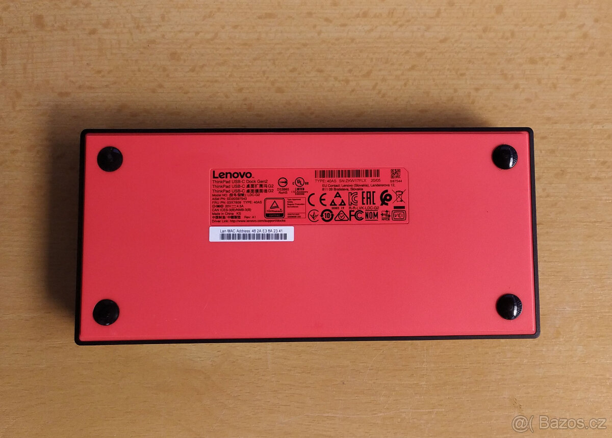 Dokovací stanice Lenovo USB-C Dock Gen2 - 2
