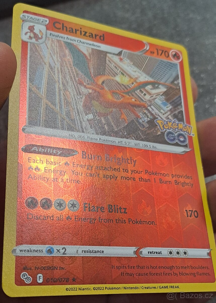 Pokemon TCG Charizard PGO 010 - 2