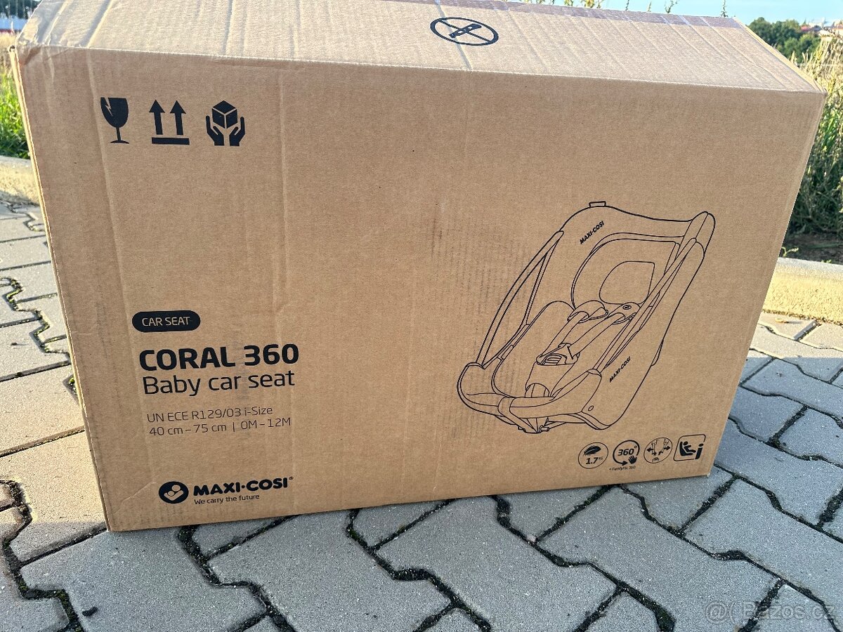MAXI COSI Dětská autosedačka Coral 360 Essential Green - 2