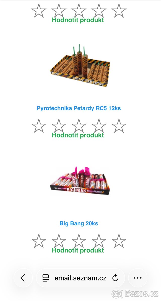 Mix petard – výhodně, osobní odběr - 2