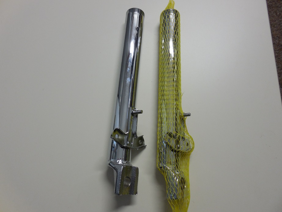 KLUZÁKY CHROM NA 1 ŠROUB JAWA, ČZ - NOVÉ - - 2