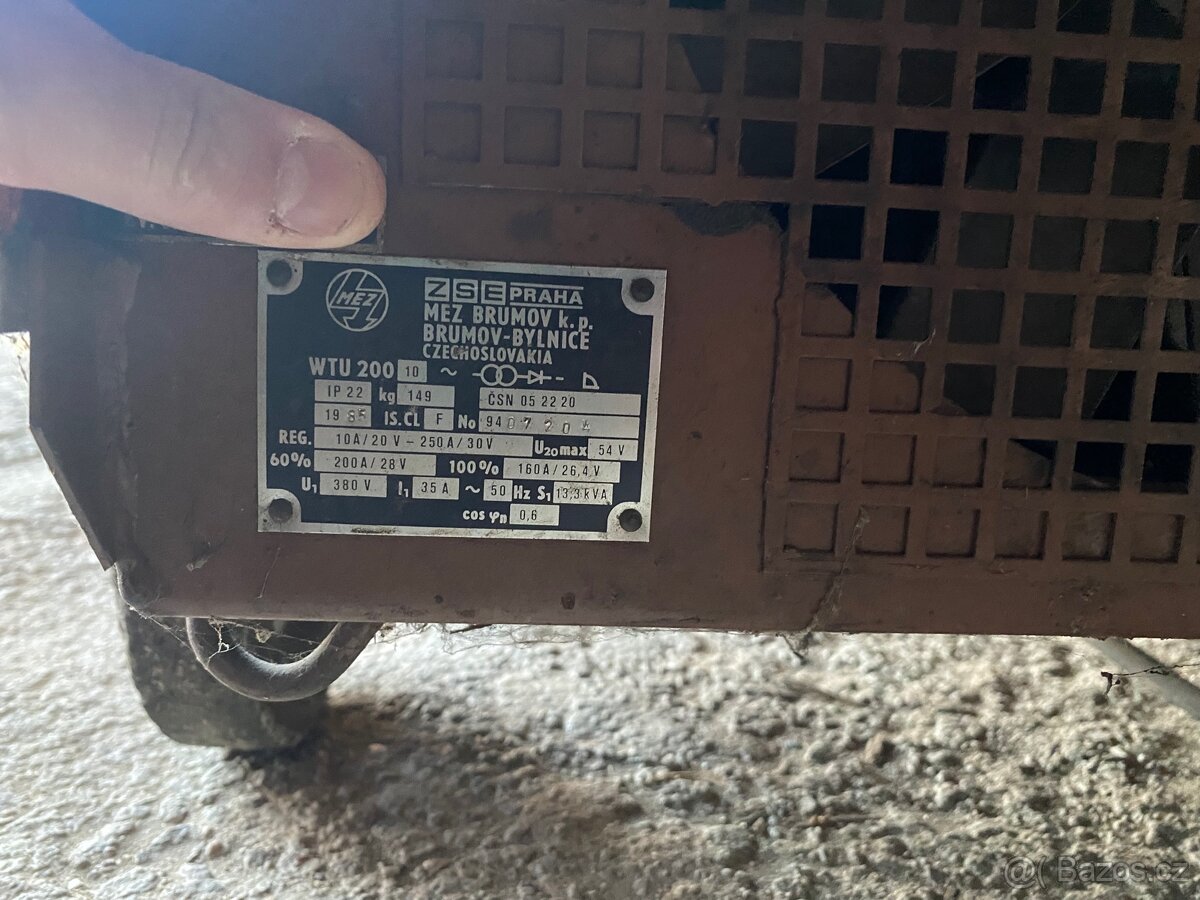 Svářečka wtu 200 - 2