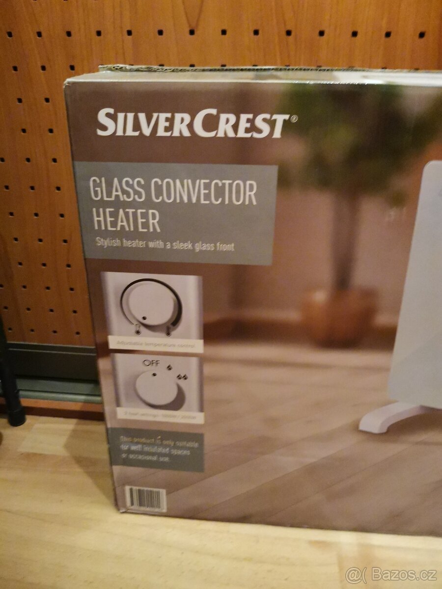 Silvercrest Skleněný přímotop SGH 2000 B3 - 2