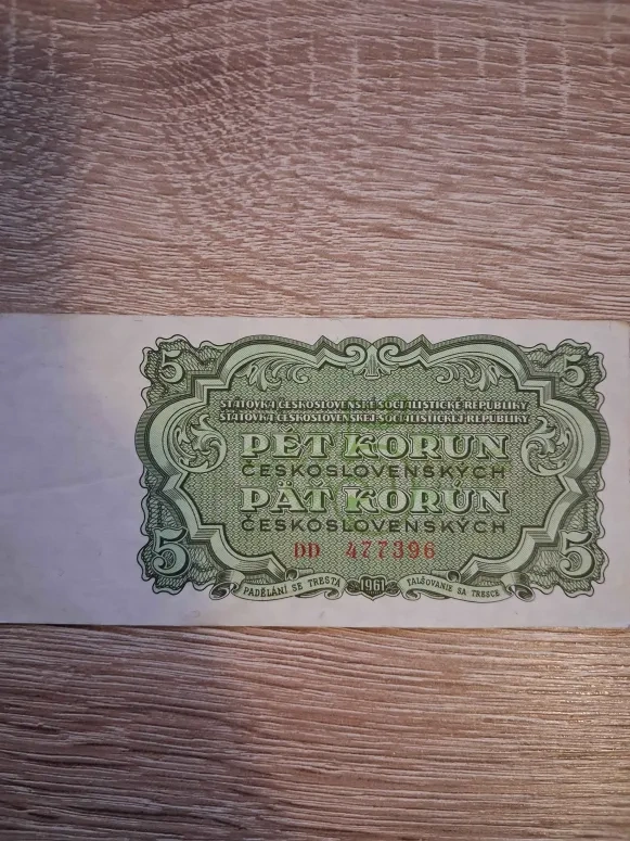 5 Korun ČS. 1961 - 2