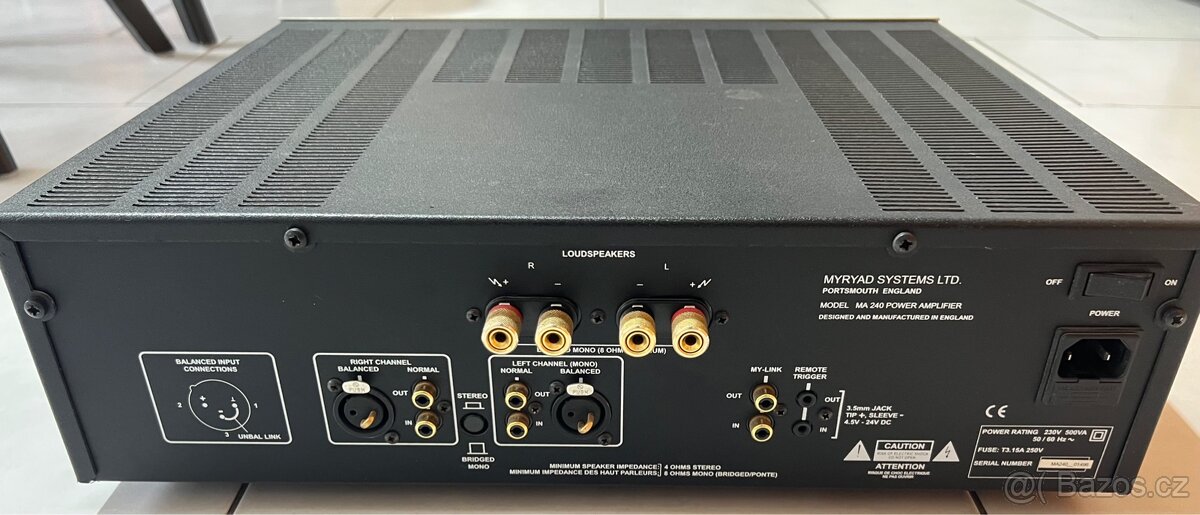 Stereo zesilovač Myryad - 2