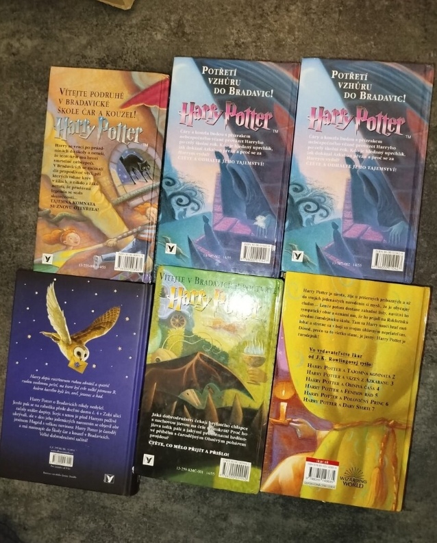 Knihy ze série Harry Potter - 2