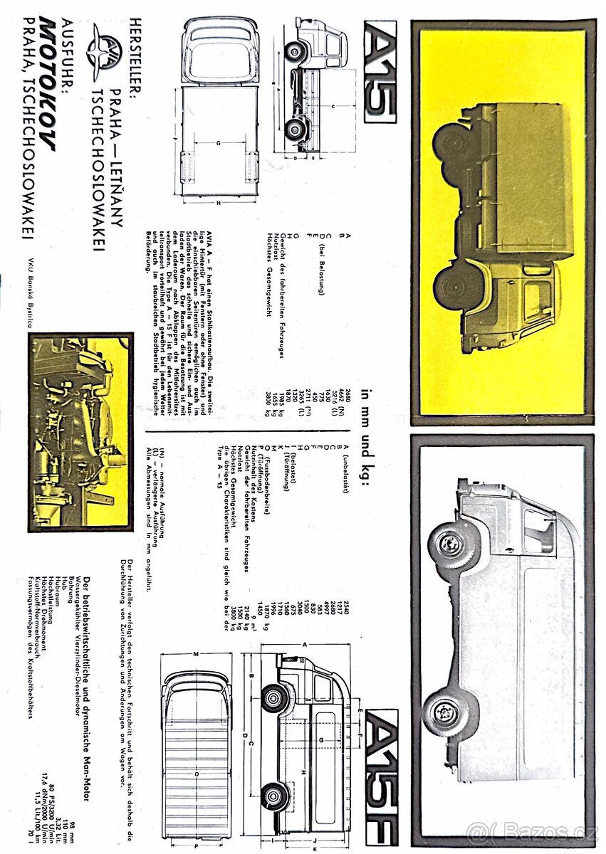 Prospekt Avia A15 - 2