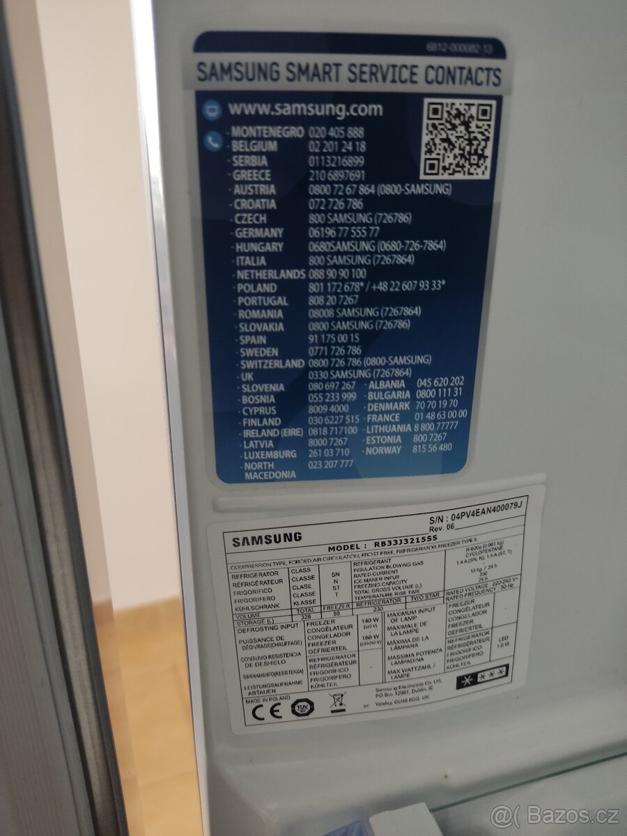 Chladnička s mrazničkou Samsung - 2