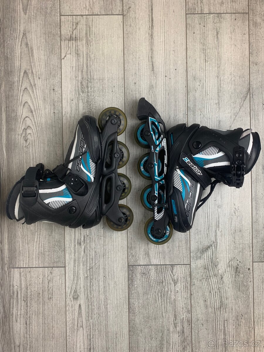 Kolečkové brusle (inline) nastavitelné 35–38 EU - 2