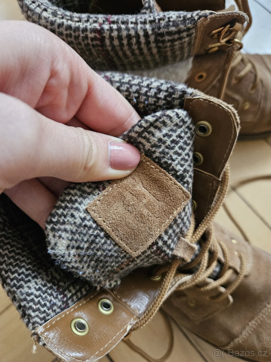 Kožené boty Tommy Hilfiger vel 41 - 2