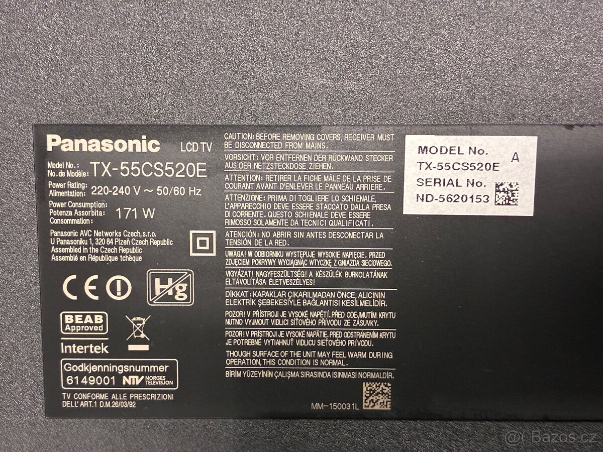 TV Panasonic 55" Full HD, smart, Wi-Fi, DVB-T2... - 2