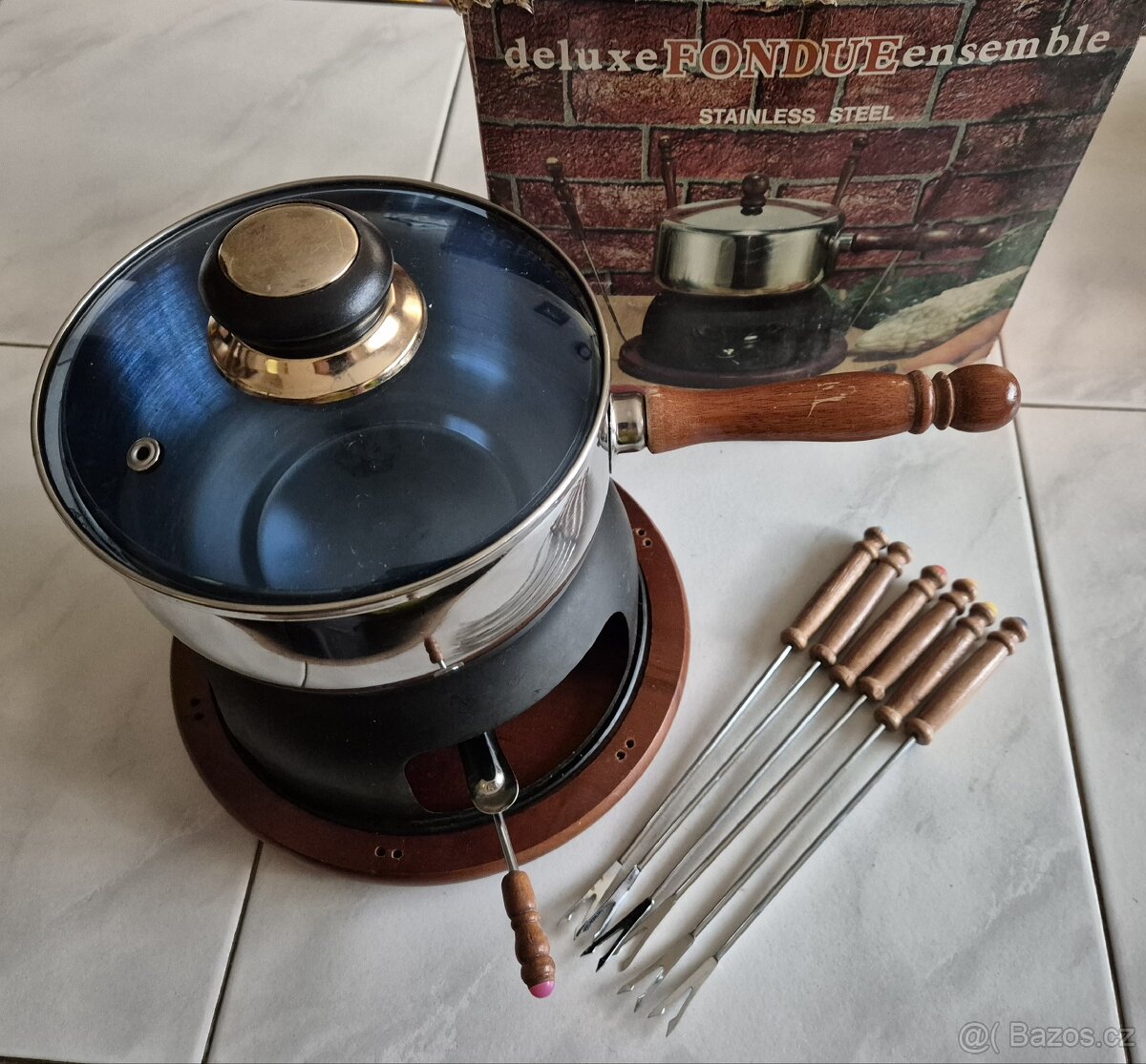 RETRO deluxe Fondue - 2