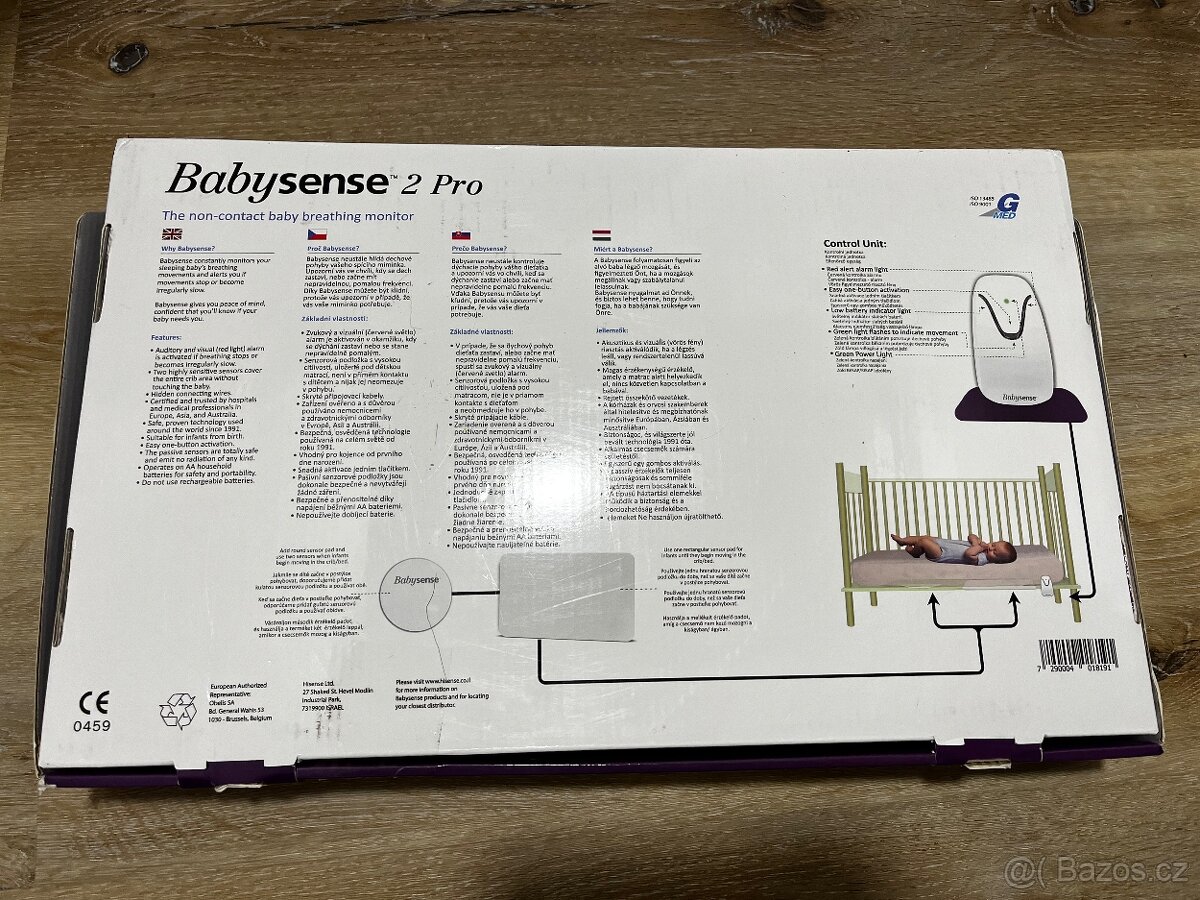 Babysense Pro 2 monitor dechu - 2