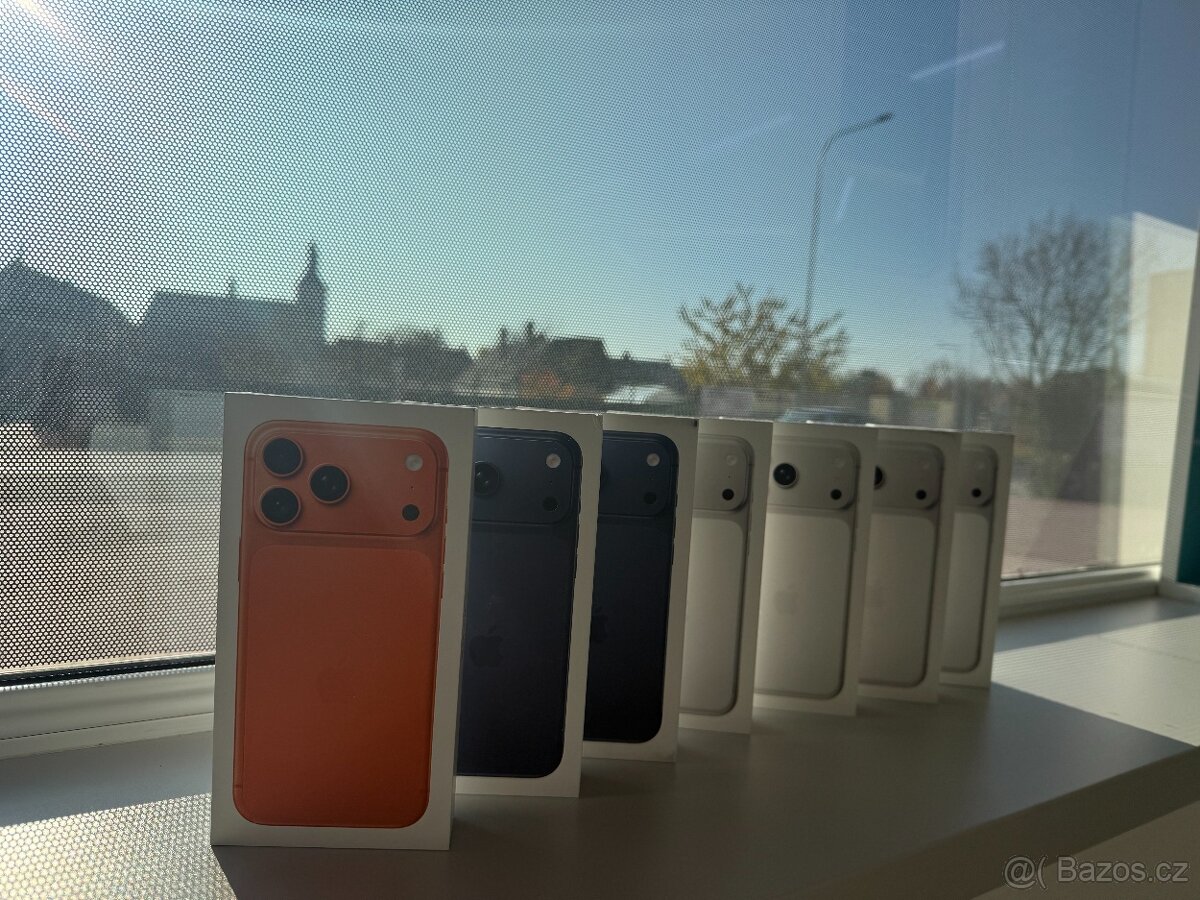 Nové iPhony 17 Pro a 17 Pro Max skladem NOVÉ, NEROZBALENÉ - 2