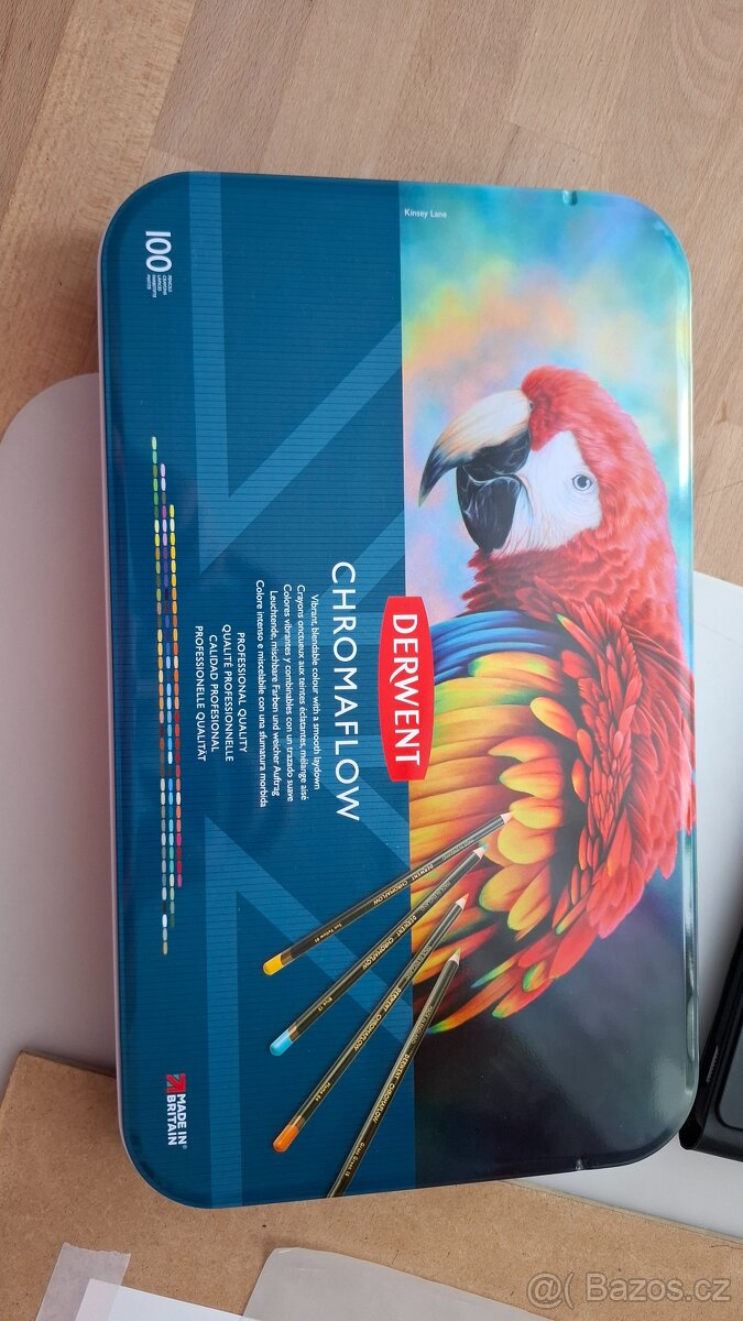 Pastelky Derwent Chromaflow 100ks - 2