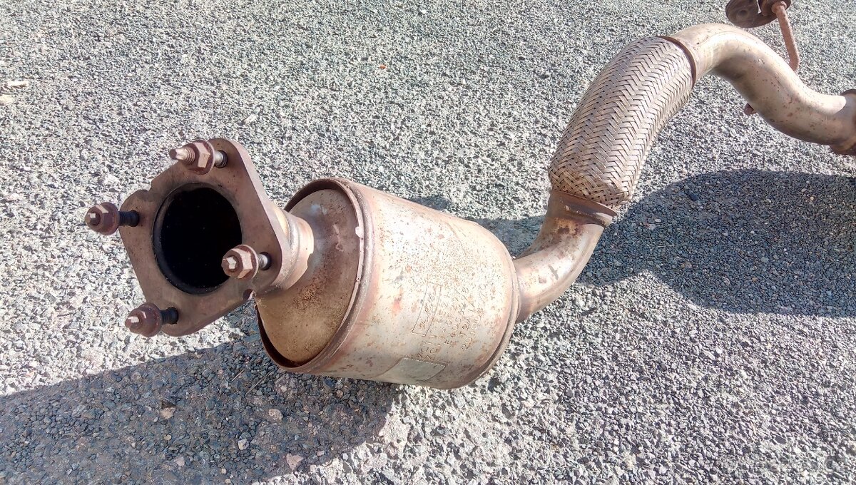 Ford Transit 2,2tdci, 2006-14, kompletní výfuk. - 2