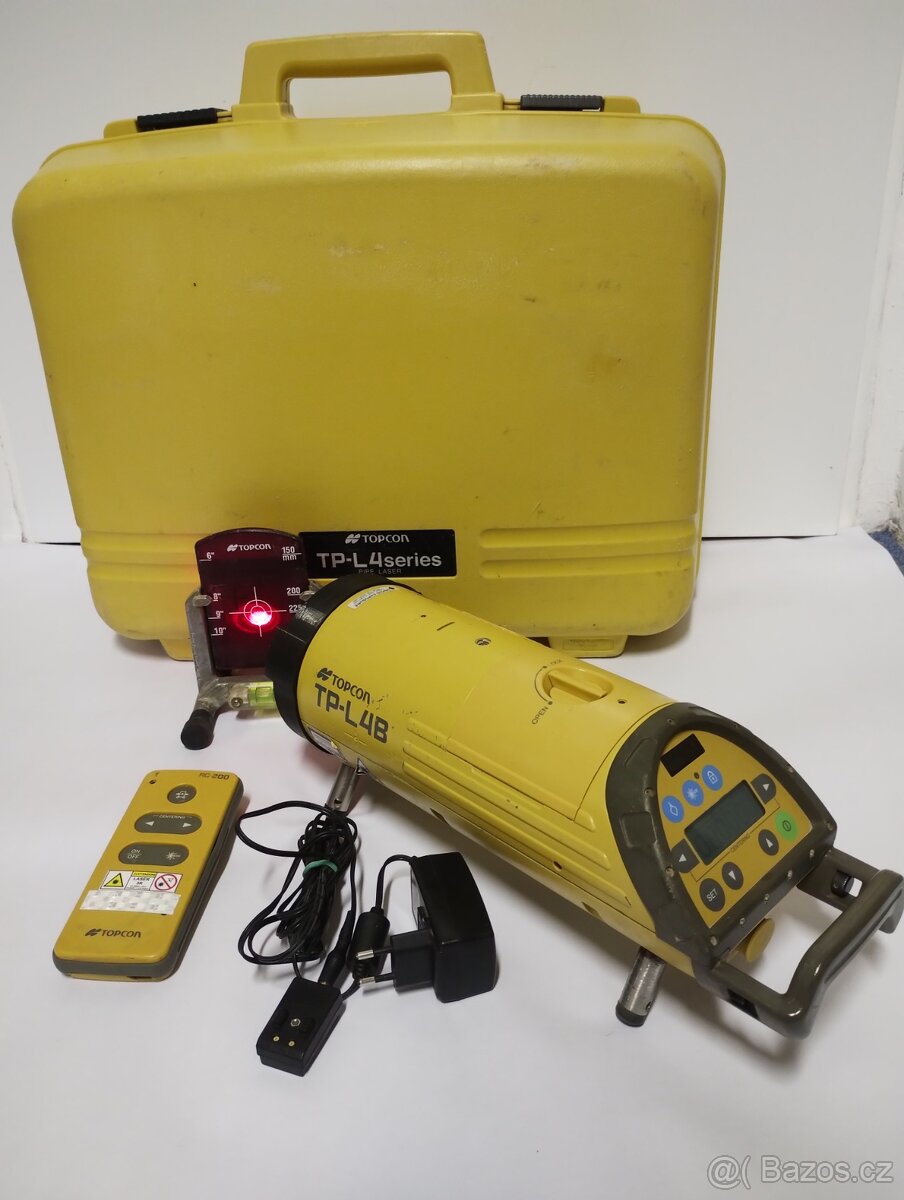 potrubní laser TOPCON TP-L4B - 100% funkční - 2