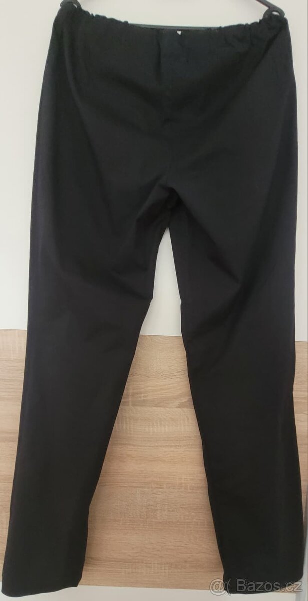 DÁMSKÉ PRACOVNÉ KALHOTY NA GUMU ČERNÉ L/40 - 2