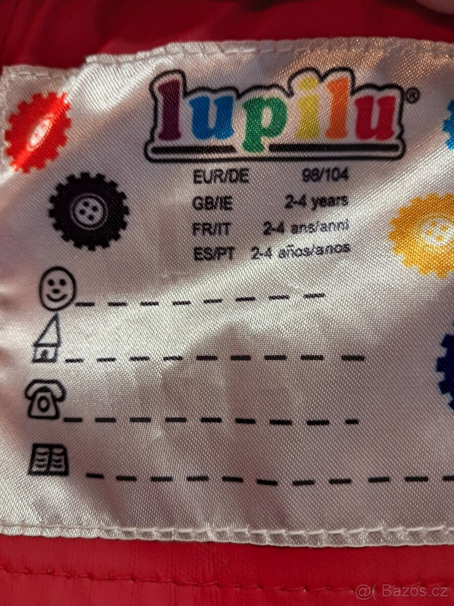 Gumové kalhoty 98/104 - 2