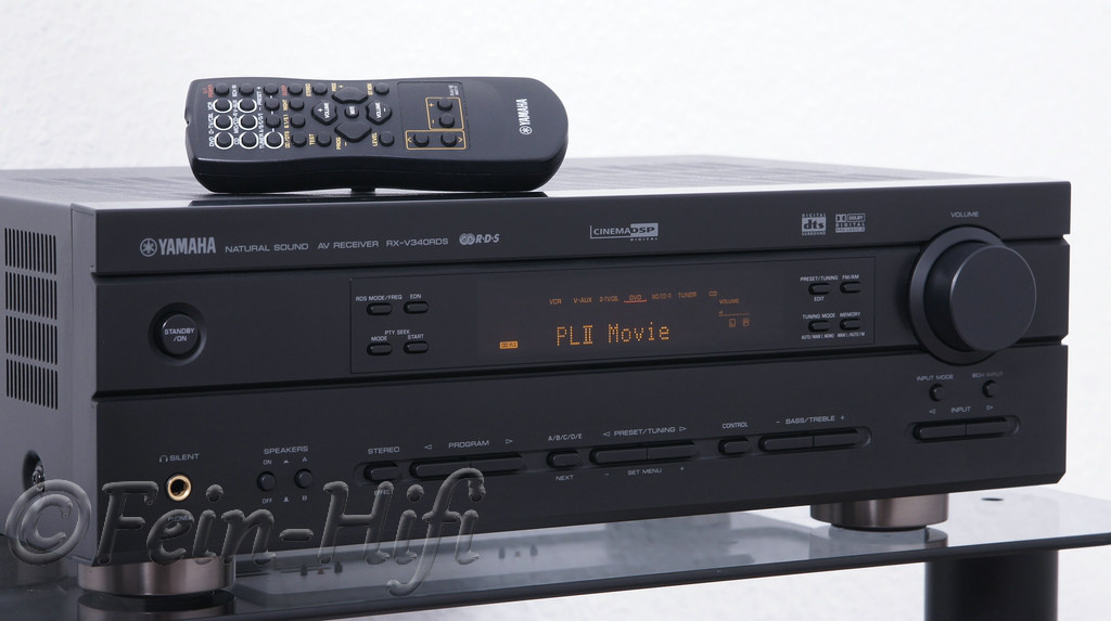 Yamaha RX-V340 RDS AV Receiver, DO, návod, kabeláž - 2