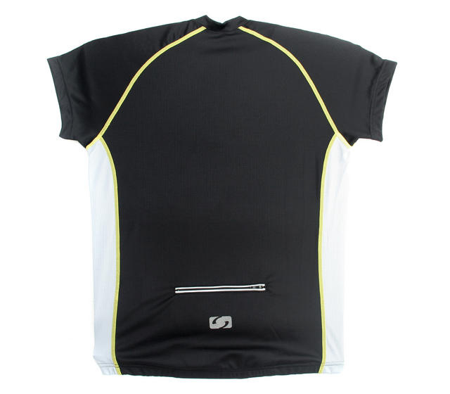 Černo-žlutý dámský cyklistický dres vel. M - 2