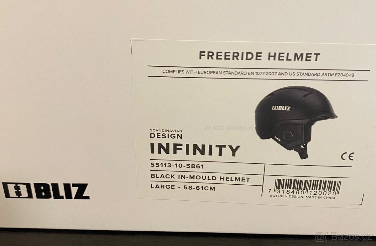 NOVÁ Lyžařská helma Bliz Infinity 58-61cm - 2