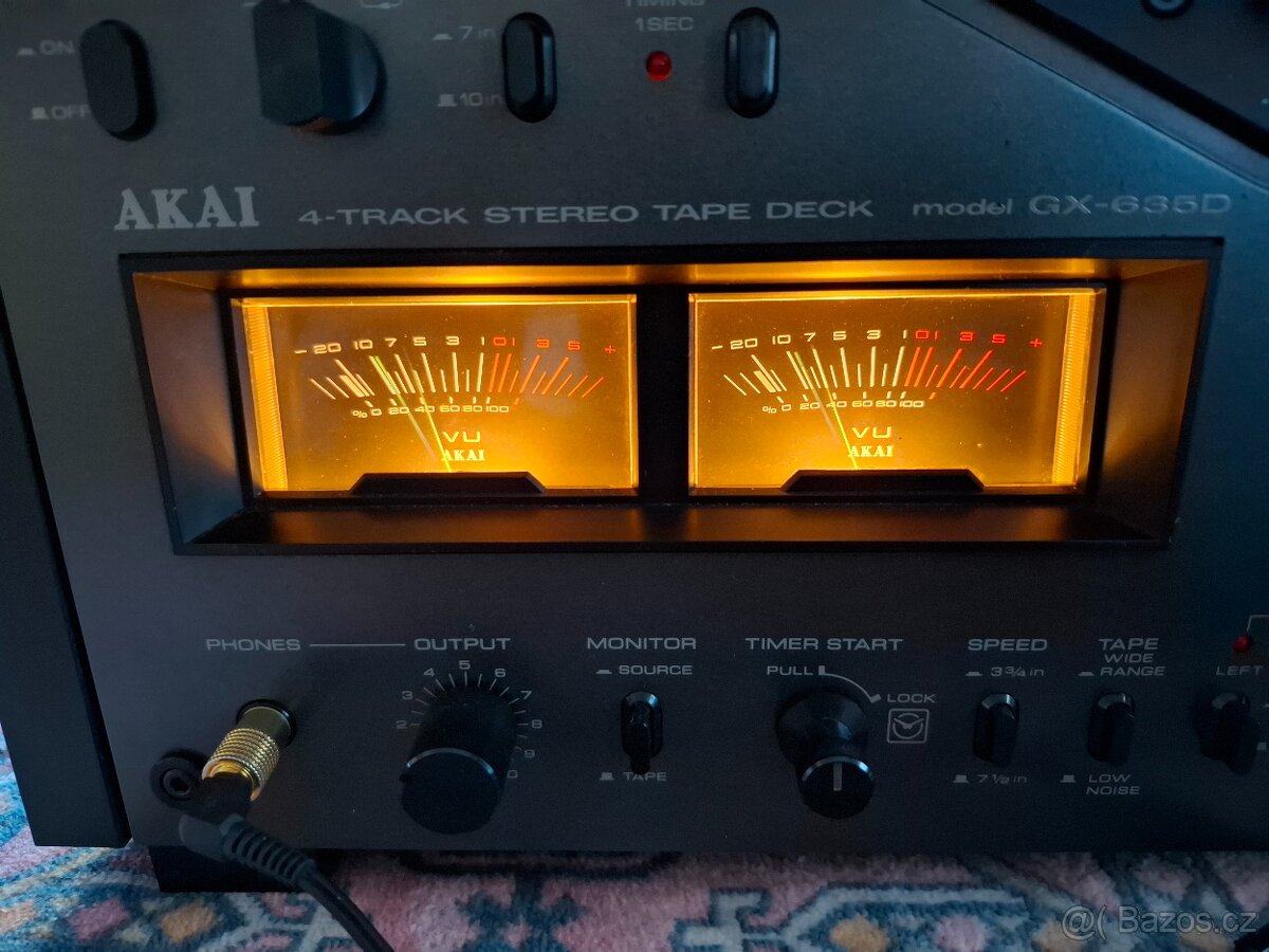 Cívkový magnetofon AKAI GX 635 D - 2