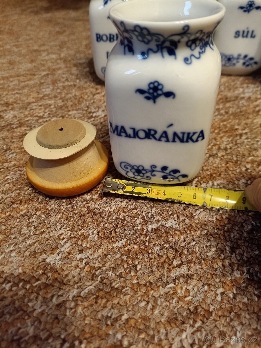 Kořenky set 6ks Thun s dřevěným víčkem Velmi dobrý·Thun - 2