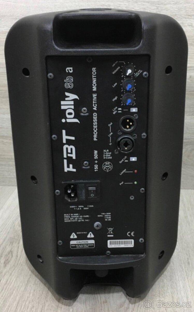 Koupím jeden aktivní reproduktor FBT jolly 8b A - nabídněte - 2