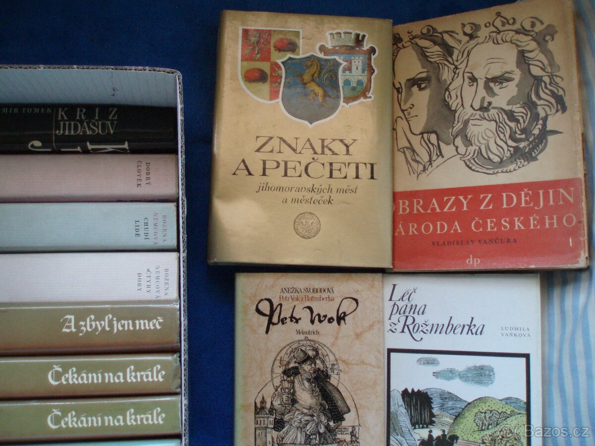 staré knihy-Jirásek, Němcová, Říha, Vančura - 2