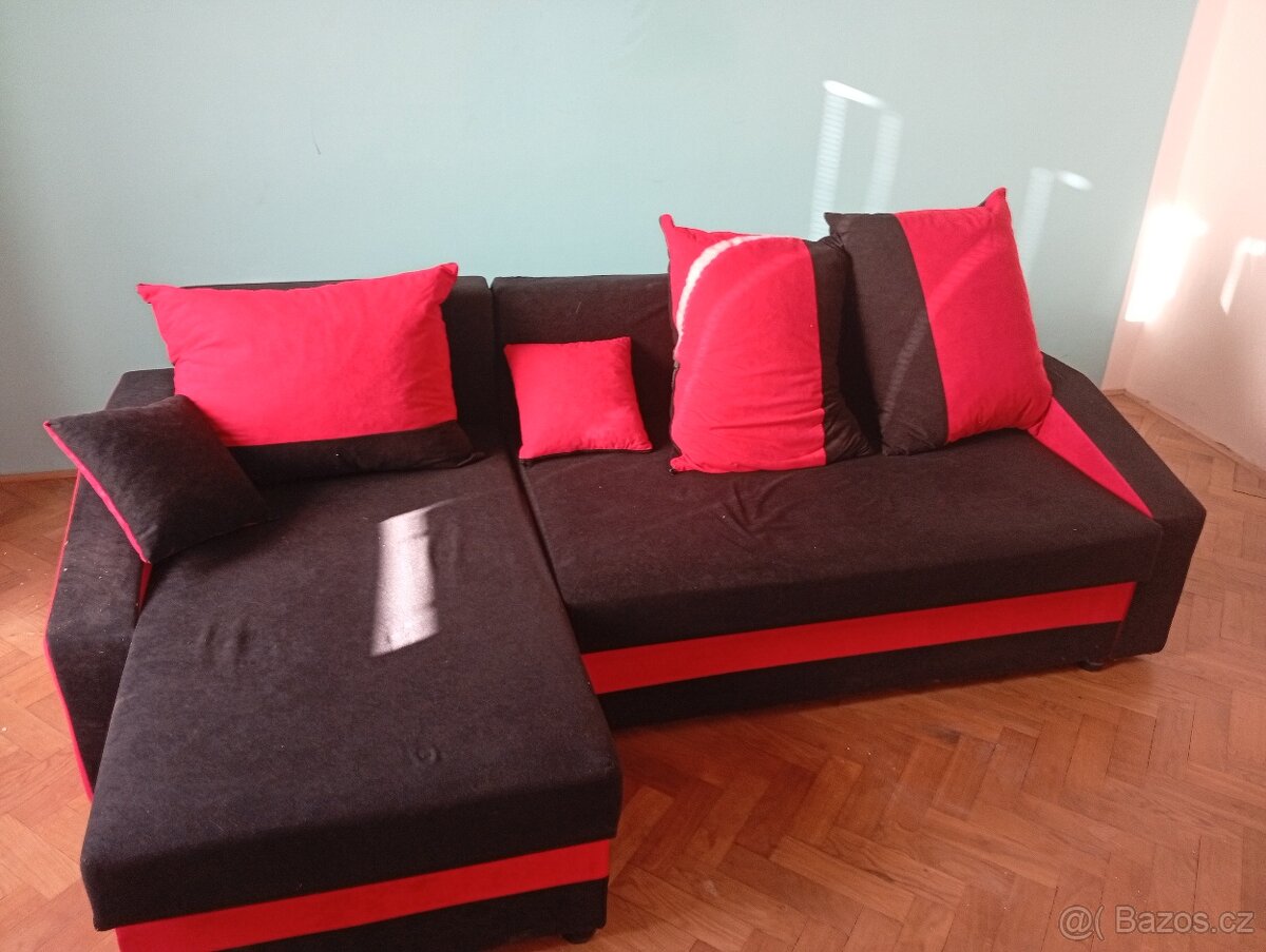 Rozkladaci rohová sedacka - 2