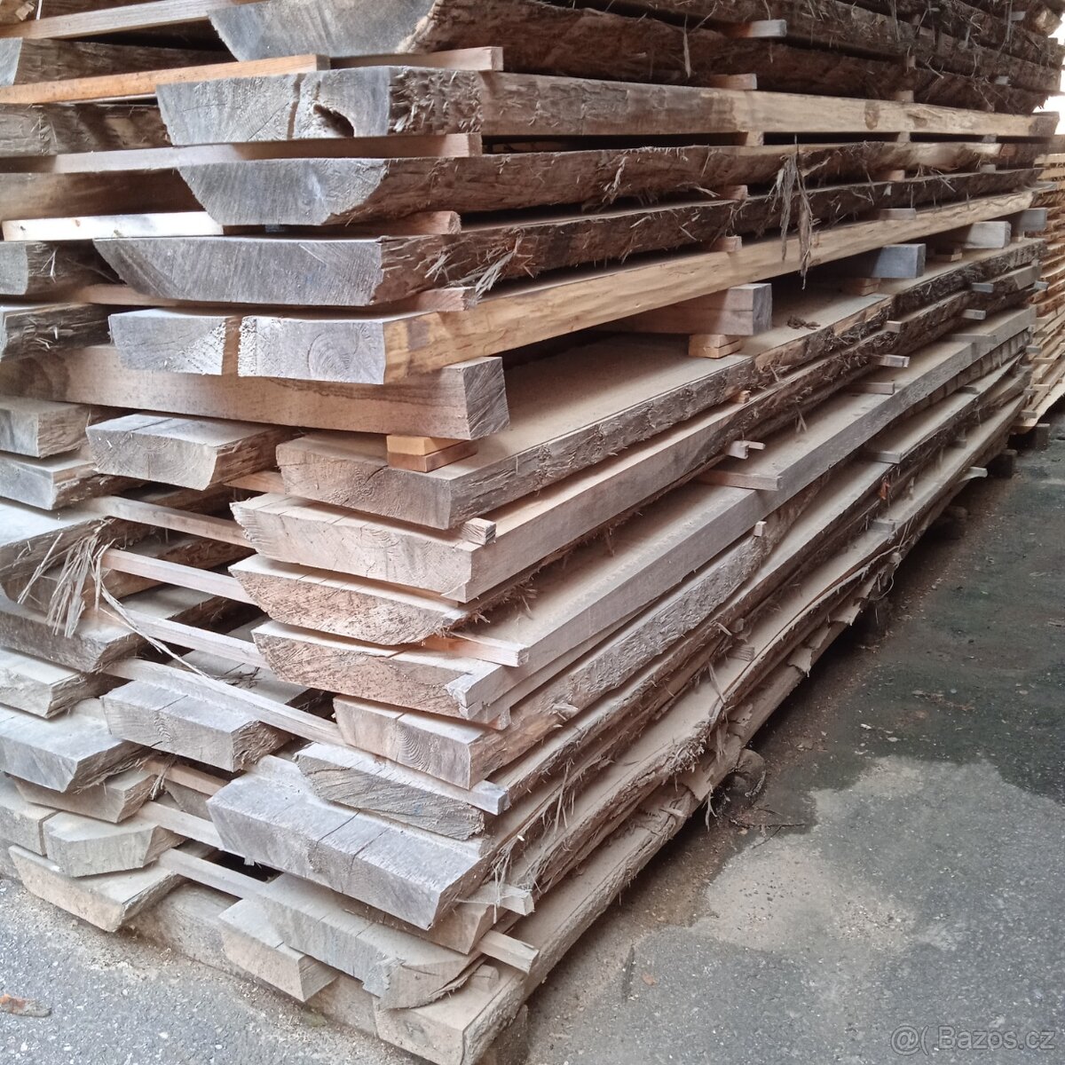 Řezivo lípa 70 mm - vzduchosuché - 2