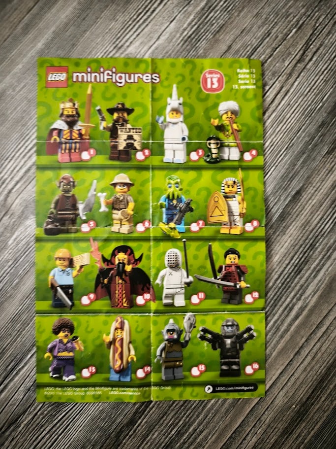 Lego minifigures 13. Série 71008 - 2