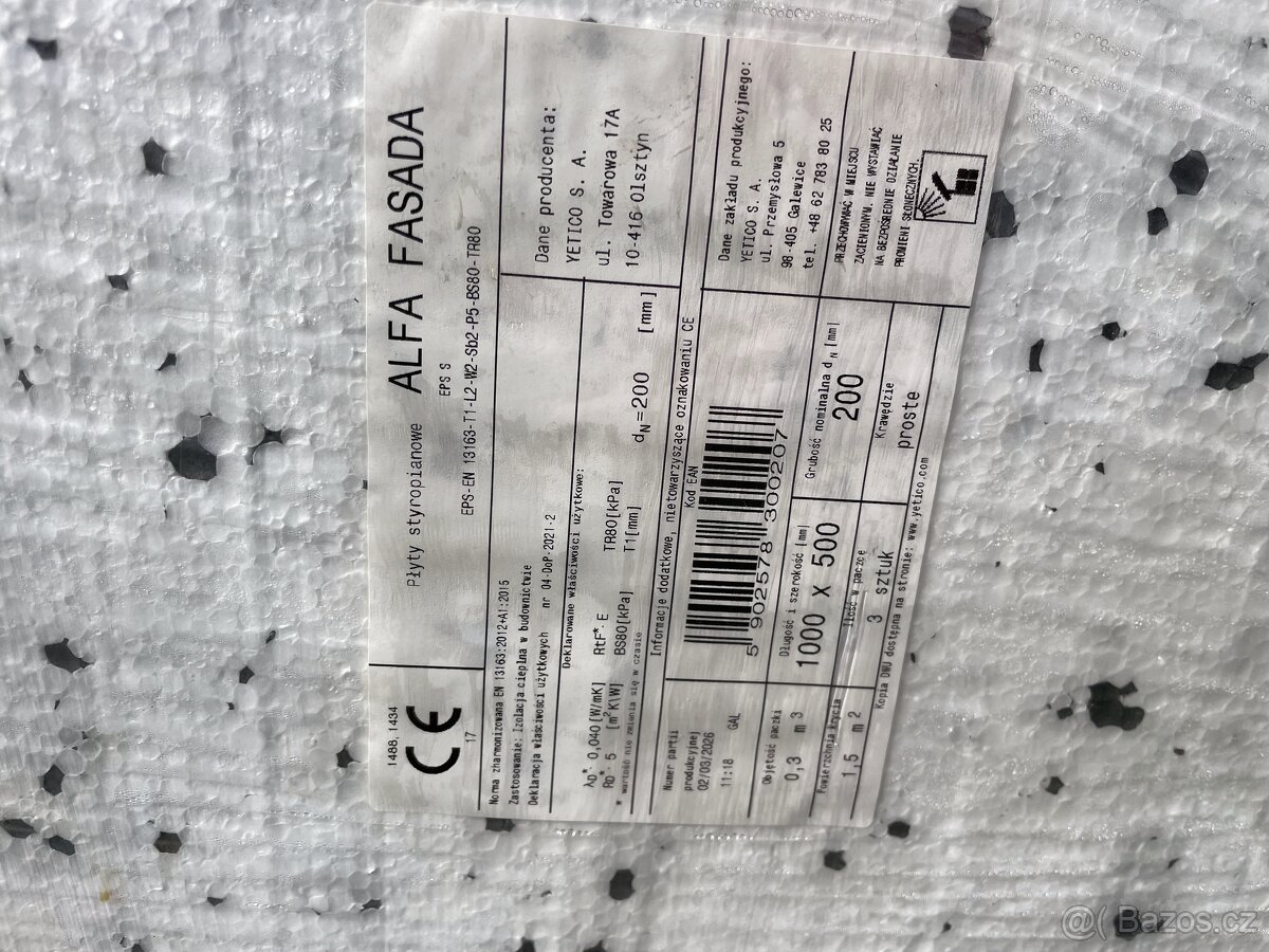 Fasadní polystyren - 2