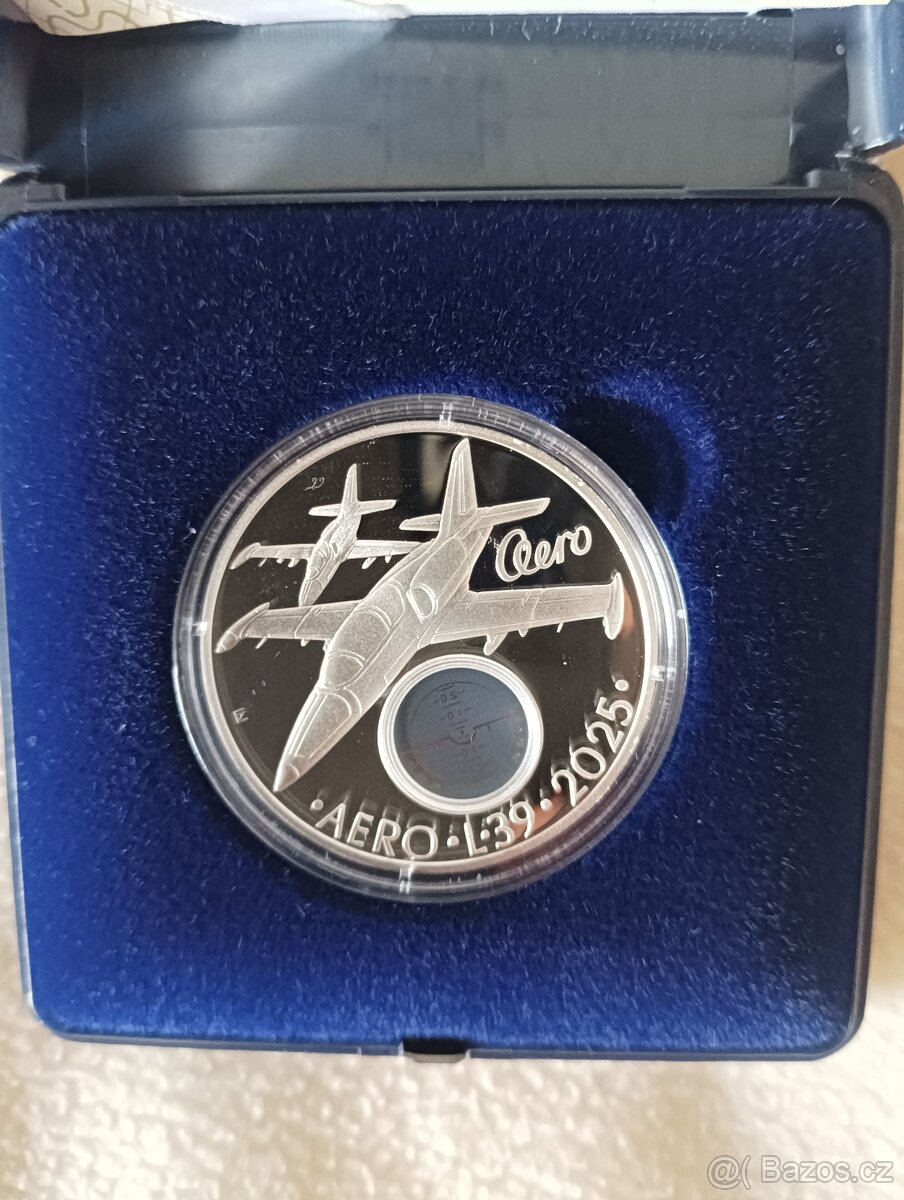 Stříbrná výroční mince ,,Albatros" - 2