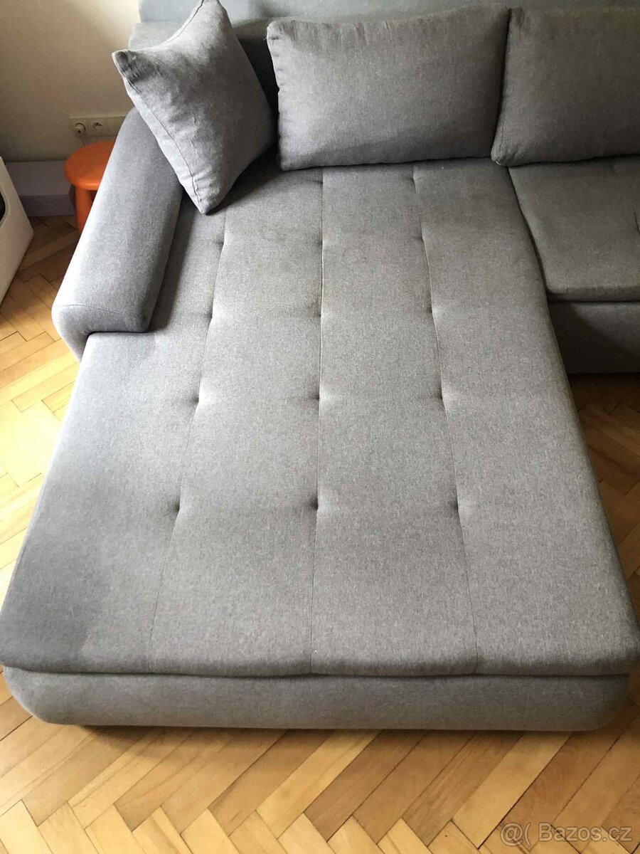 L velká rozkládací sedačka - 2
