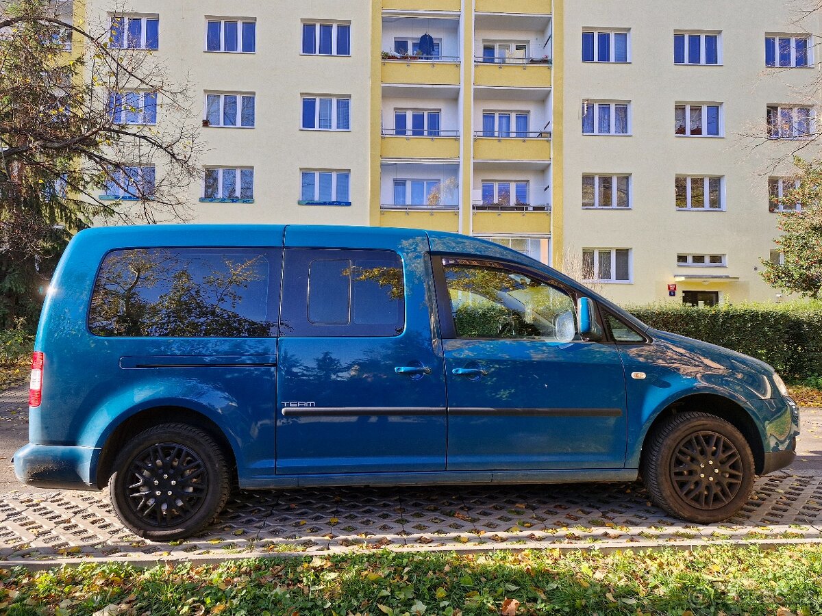 VW Caddy Maxi 1.6 i + LPG + vestavba - 2