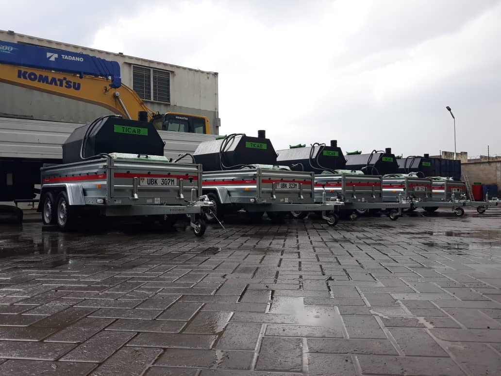 Postřikovač asfaltu Ticab - 2