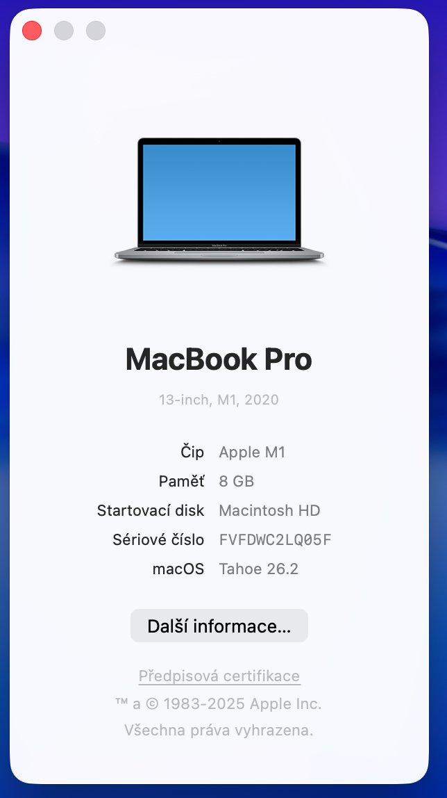 Apple Macbook Pro M1, 13", 8GB RAM, 512GB SSD disk - 2