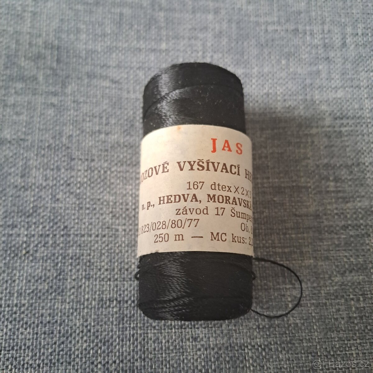 Retro viskozové vyšívací hedvábí ruční - 2