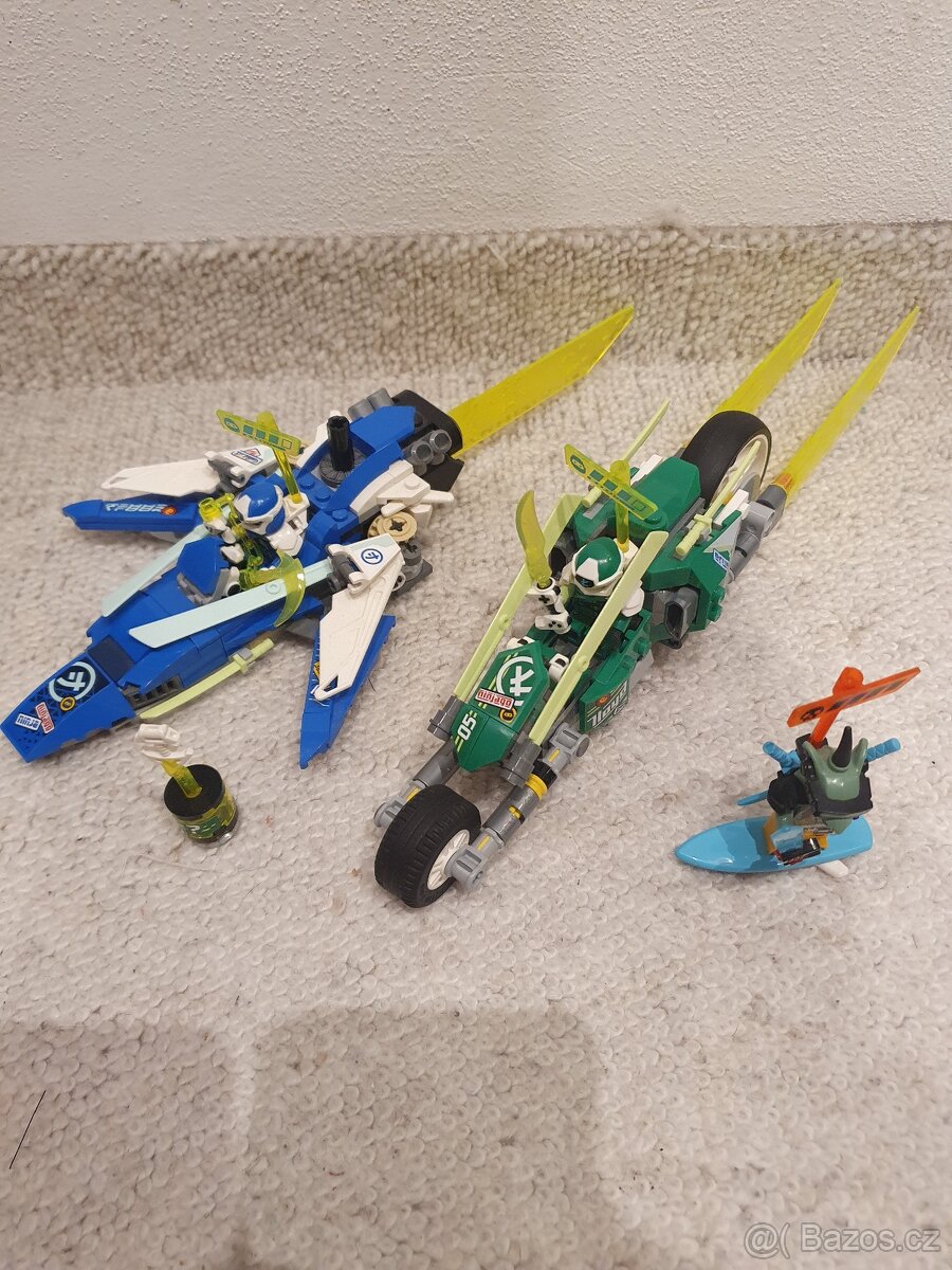 Lego Ninjago 71709 - rychlá jízda s Lloydem a Jayem - 2