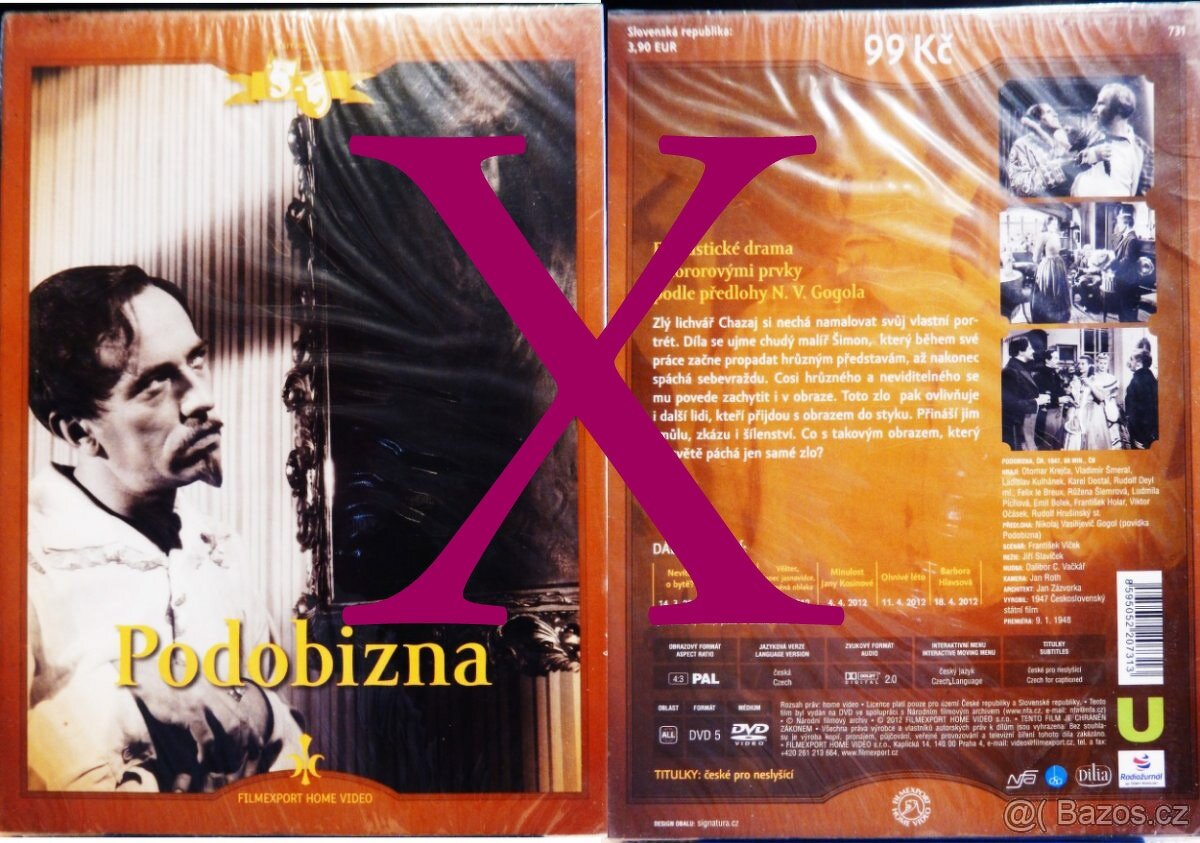 Staré české filmy pro pamětníky na DVD 1 - 2