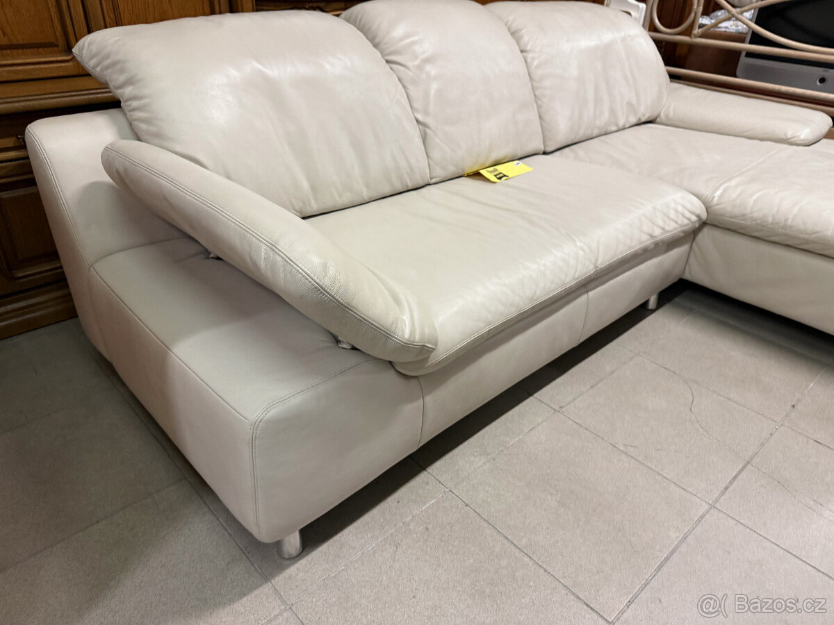 WILLI SCHILLIG kožená rohová sedací souprava - 2