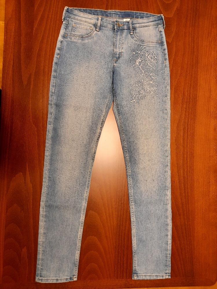 Dívčí džíny H&M, vel. 164 - 2