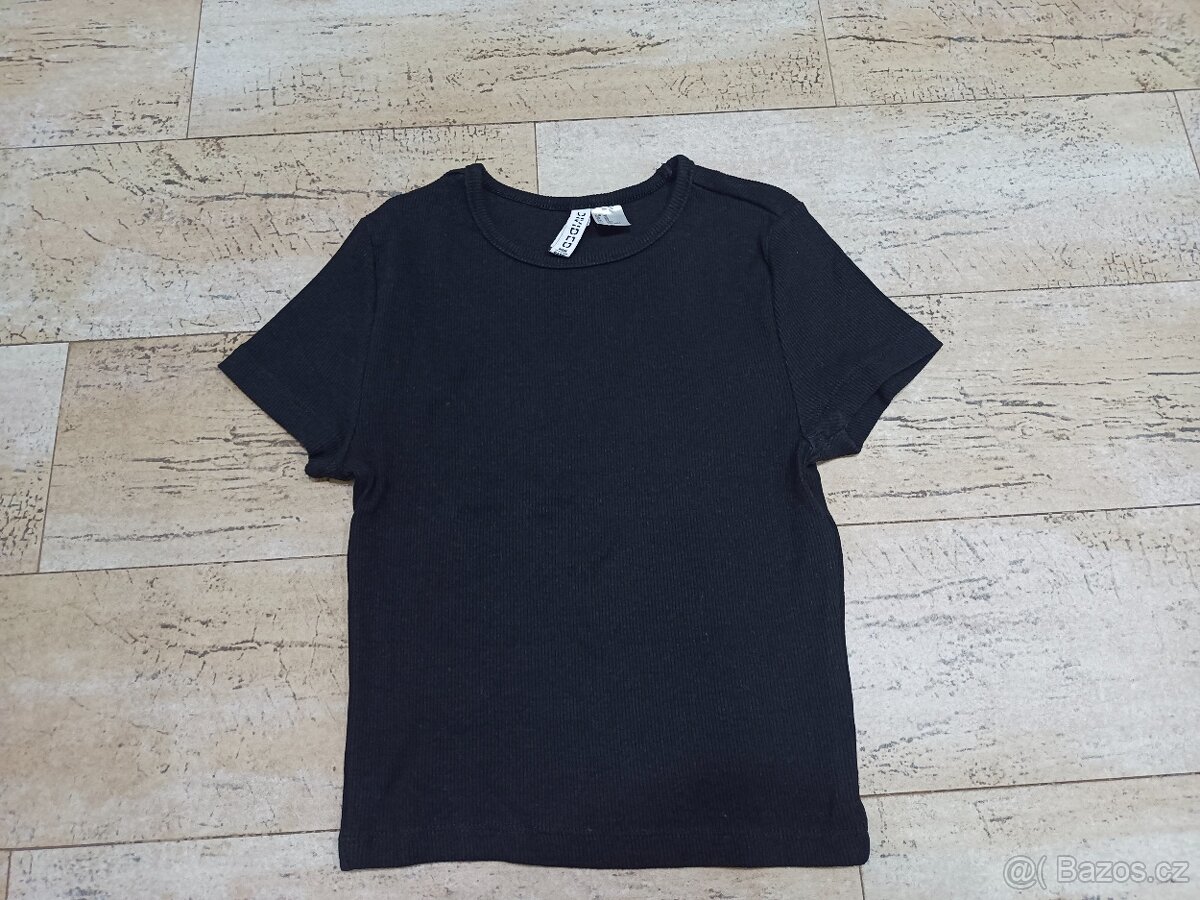Dívčí triko, crop-top vel. 158/164 - 2