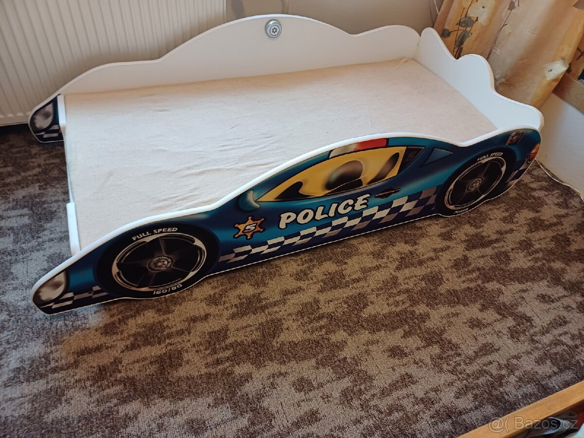 Dětská postel - autíčko - 2