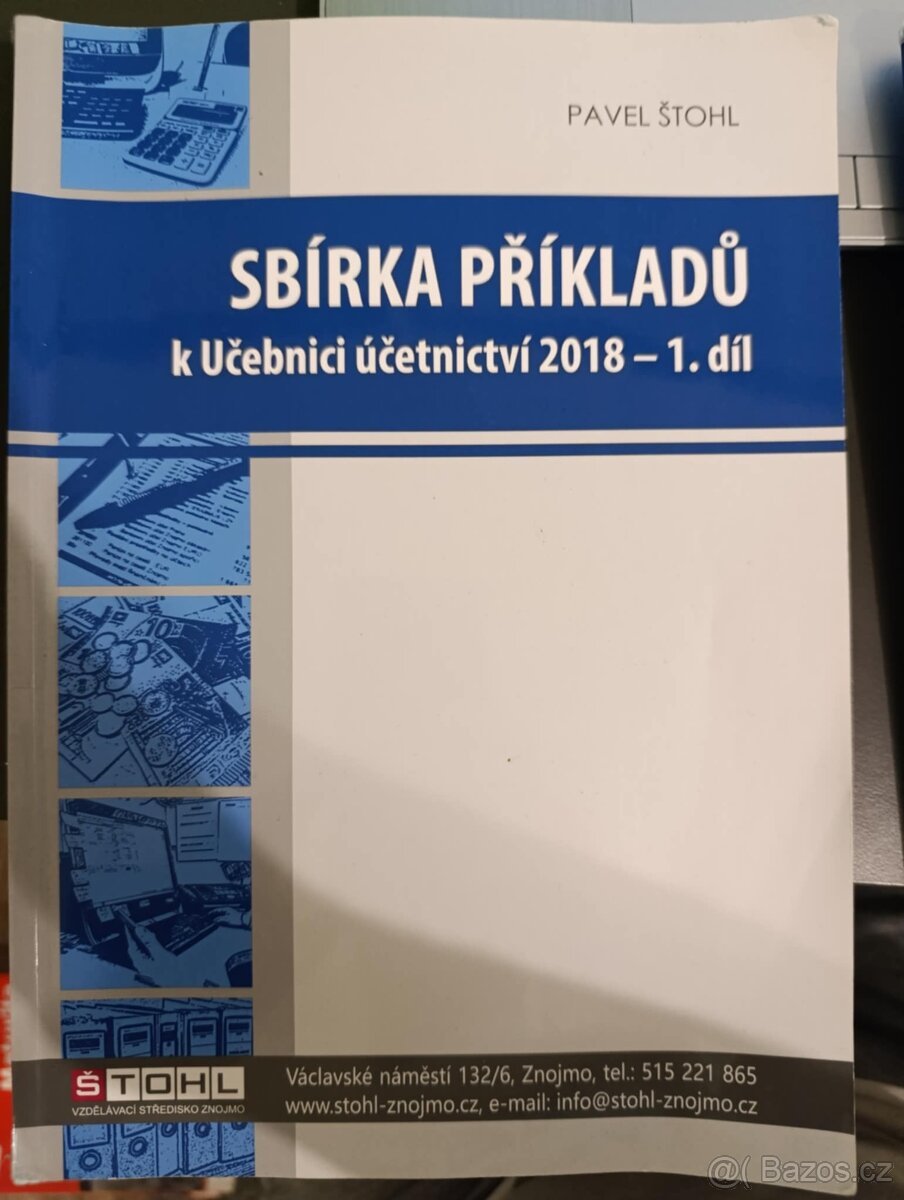 Učebnice a prac. seš. účetnictví 2018 - 2