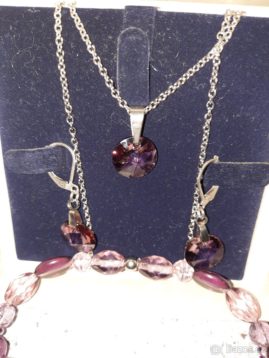 Souprava Swarovski + dárek - 2