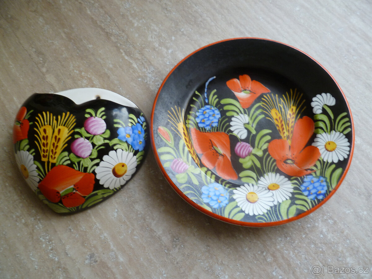 Chodská černá keramika sbírka levně - 2