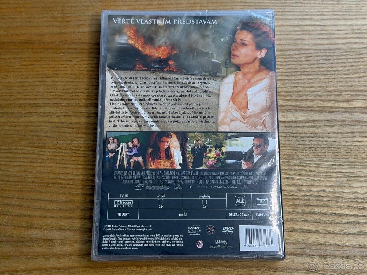 NOVÉ DVD Předtucha (Premonition, 2007), dabing + titulky - 2